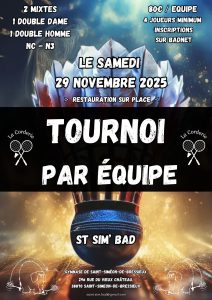 TOURNOI PAR EQUIPE