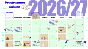 Le calendrier 2026 est là